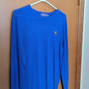 Wool Ralph Lauren Sweater, Deep Blue, Medium